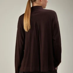 Camicia con tasche in lana merino extrafine - Thumbnail Image 3